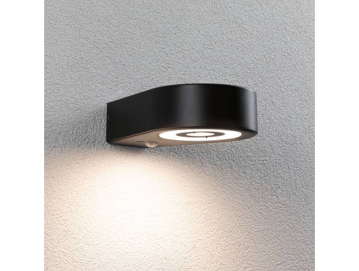 Silma Außenwandleuchte m/Sensor SWR Anthrazit - Paulmann - Modern - Aluminium - Rund