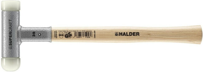 Halder SUPERCRAFT Marteau de protection 30 mm avec 1 tête arrondie antirebond (3366.230)