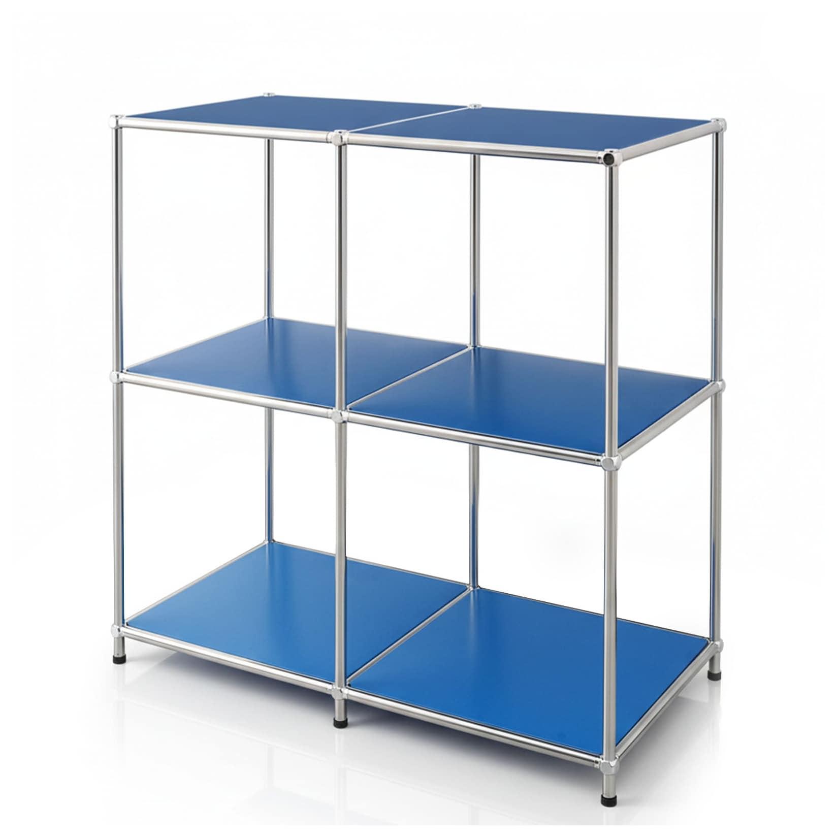 Floordirekt Metallregal Concept Epure MK-027 Offenes 3-stöckiges Sideboard & Ablageregal