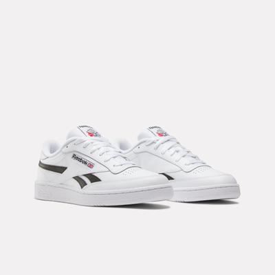 Sneaker REEBOK CLASSIC "Club C Revenge", Damen, Gr. 45, weiß, Leder, Synthetik, Schuhe Sneaker