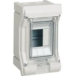 Hager VE103D Kleinverteiler, vector, APV, IP65, 3PLE, mit Einführungstüllen