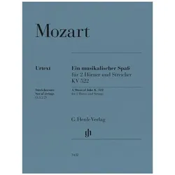 Wolfgang Amadeus Mozart - Ein musikalischer Spass KV 522 für 2 Hörner in F und Streicher, Fachbücher
