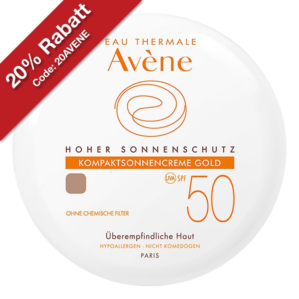 PIERRE FABRE DERMO KOSMETIK GmbH Avène Kompaktsonnencreme Gold SPF 50 05874910