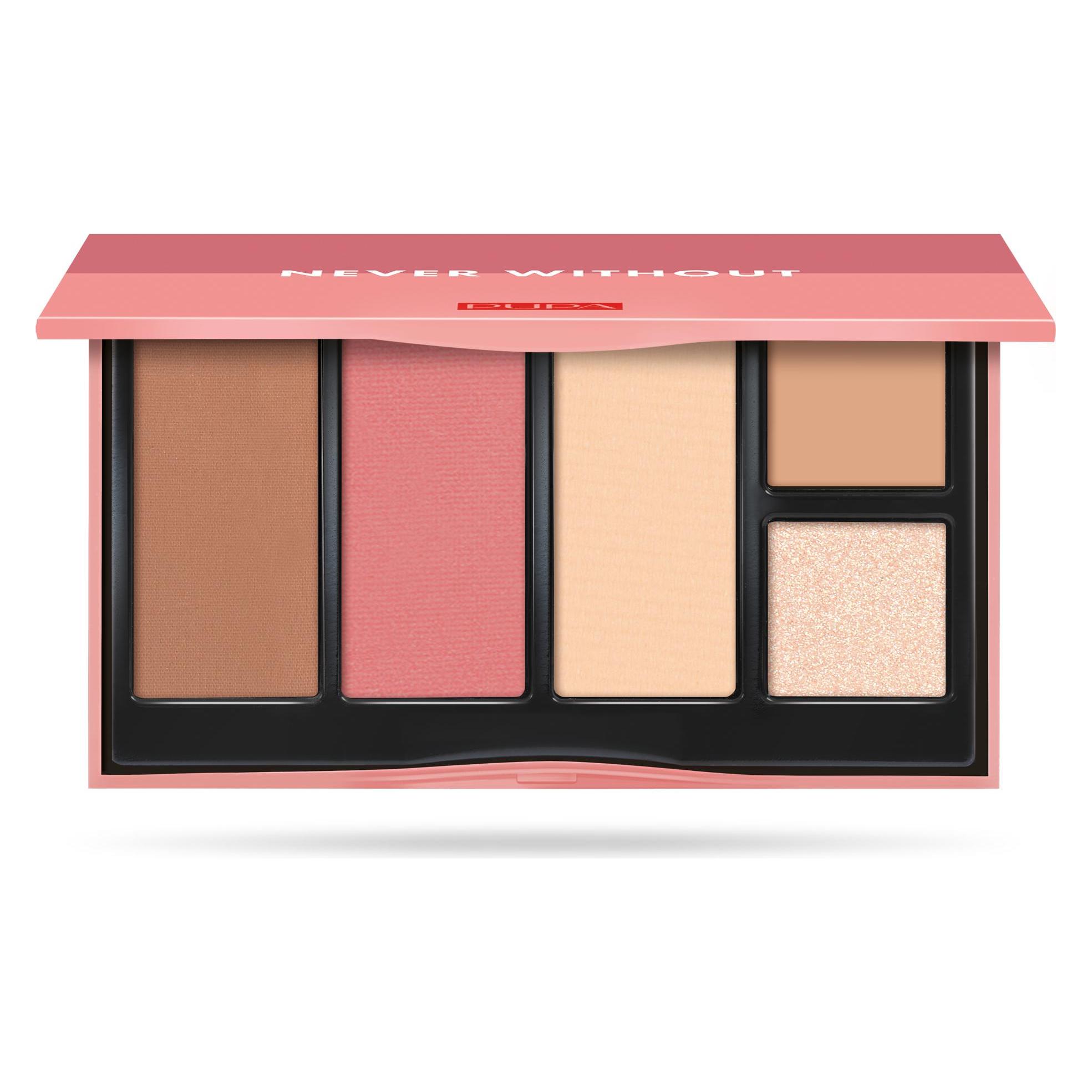 Pupa Milano All in one Face Palette Medium Skin (Bronzer, Highlighter, 15.20 g) (050174A002)