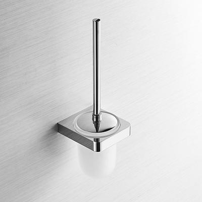 Toilettenbürstenset enthalten Toilettenbürste und Toilettenbürstenhalter neues Design Messing für Badezimmerdekoration Wand Chrom 1St
