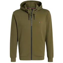 Tommy Hilfiger Equestrian Herren Glenn Zip Up Hoodie Utility Olive , Größe: M
