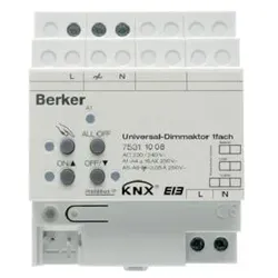 Berker 75311008 Universal-Dimmaktor 1f 500W REG KNX