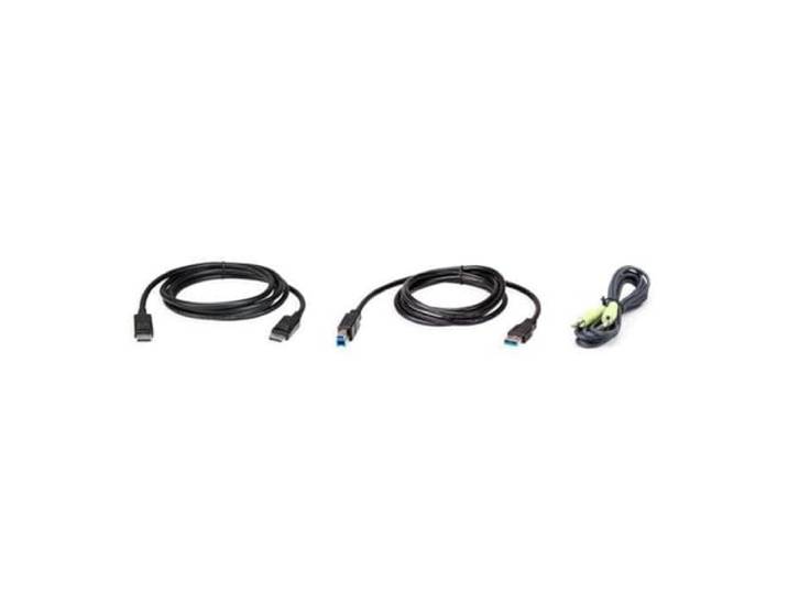 ATEN 2M USB DisplayPort KVM Cable Kit, W126625978 (kit)