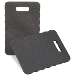 Relaxdays Kniekissen 2er Set Schwarz