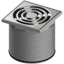 TECEdrainpoint S Rostrahmen 3660001 100x100mm, Kunststoff, mit Designrost