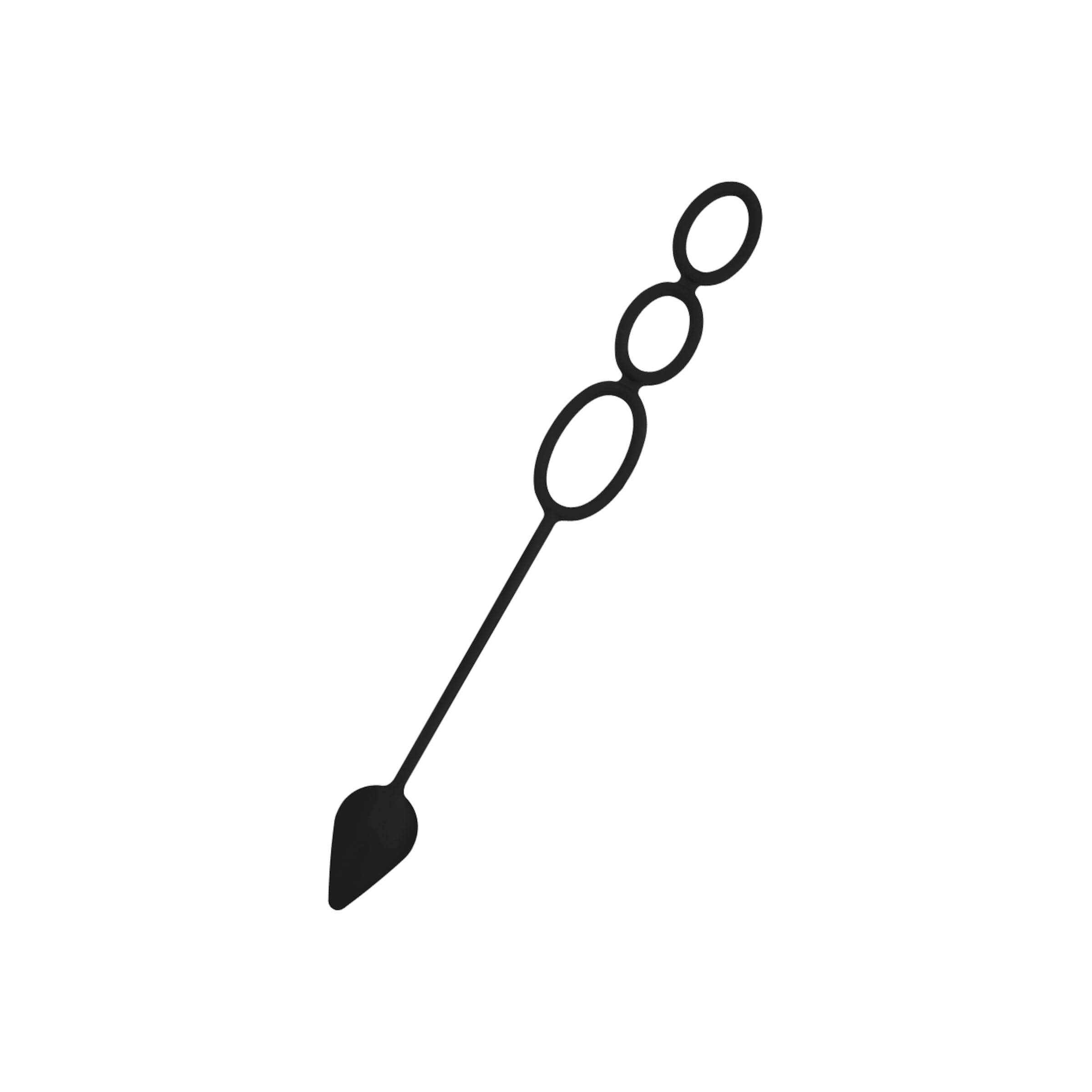 Penisring mit Analplug, 3 4 cm