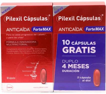 Pilexil Forte Max Anticaída 2x60 caps