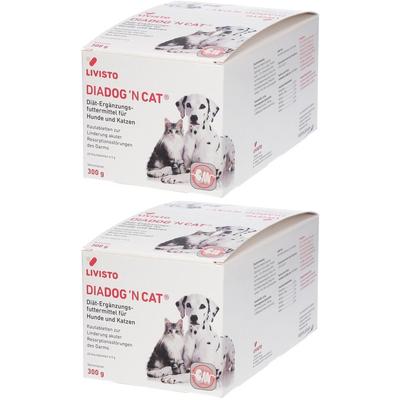Diadog N Cat Kautabletten f.Hunde/Katzen 2x 2x60x5 g