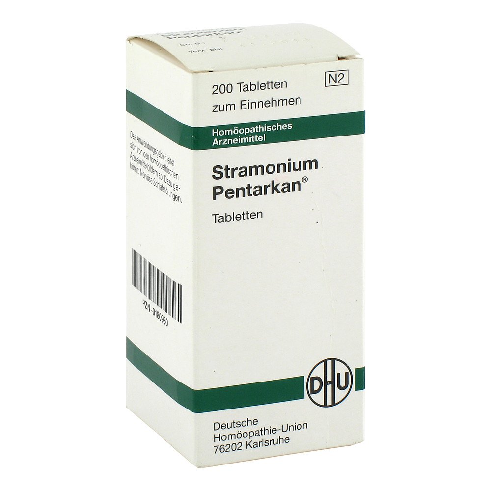 DHU-Arzneimittel GmbH & Co. KG Stramonium Pentarkan Tabletten 00180930