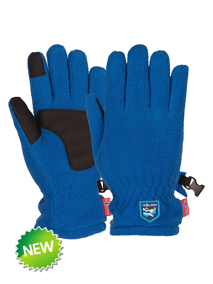 Trollkids Fingerhandschuhe "Eikedalen" in Blau - 4