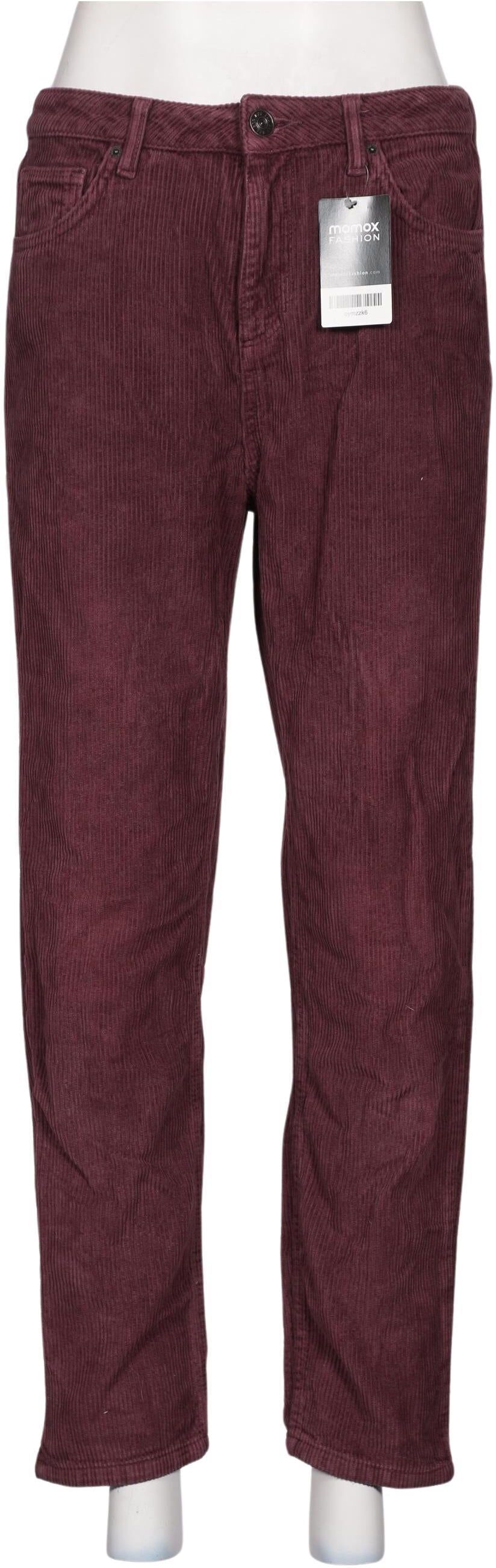 Urban Outfitters Damen Stoffhose, Bordeaux, Gr. W29, Baumwolle - Second Hand