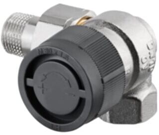 Robinet thermostatique OVENTROP série A DN10, R 3/8, PN10, coudé à angle droit (1181391)