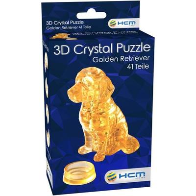 Crystal Puzzle - Golden Retriever - 41 Teile
