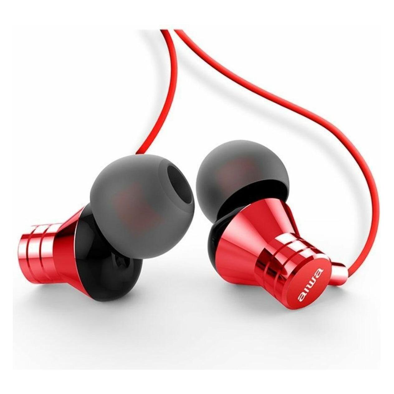 Aiwa Kopfhörer ESTM-50USB-C/RD Rot (Kabelgebunden) (ESTM-50USB-C/RD)