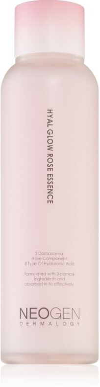 Neogen Dermalogy Hyal Glow Rose Essence hydratisierende Essenz mit Rosenwasser 160 ml