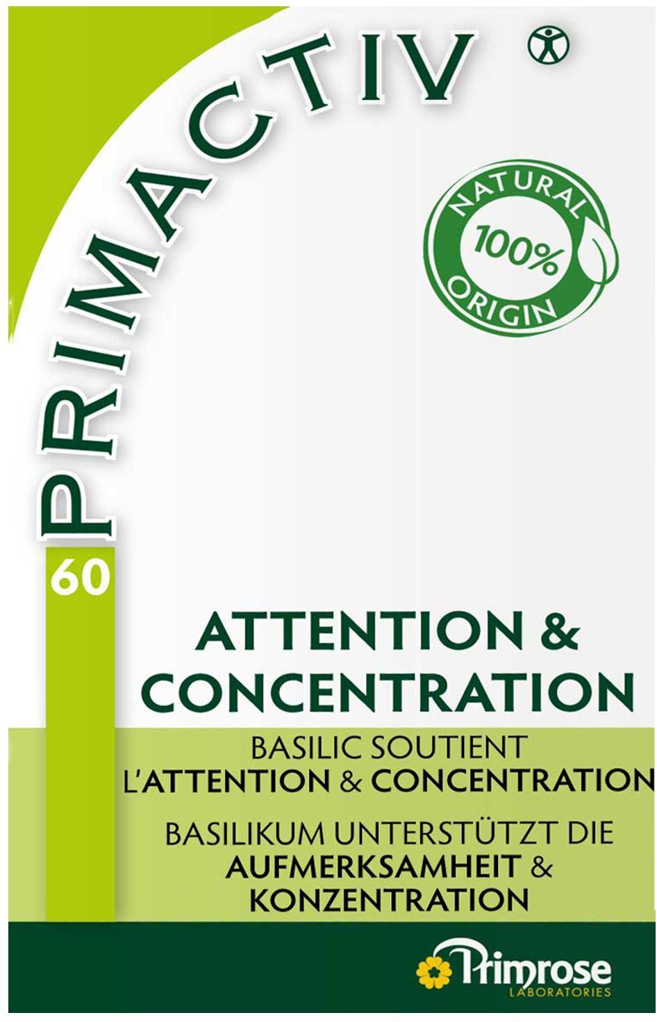 PRIMROSE - Primactiv 60 Gélules