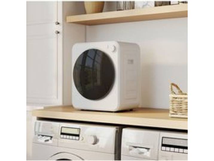Sèche-linge mini 4 kg blanc – 5 programmes évacuation tambour inox