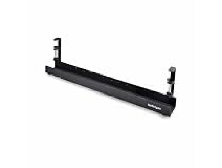 StarTech Goulotte Passe Câble sous Bureau, Noir (CALB-Desk-Cable-Tray)