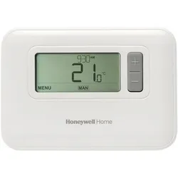 Honeywell Raumthermostat T3 7 Tage stat, programmierbar, kabelgebunden, Thermostat, Weiss