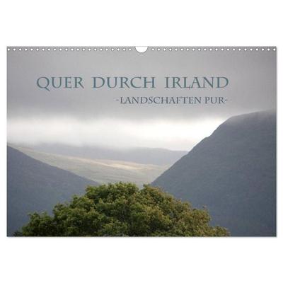 Quer durch Irland - Landschaften pur (Wandkalender 2027 DIN A3 quer), CALVENDO Monatskalender
