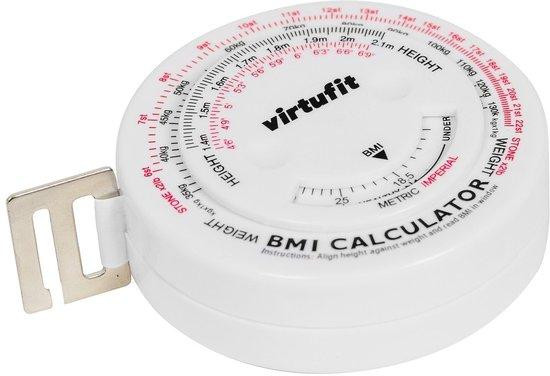 Omtrekmeter BMI Calculator Meetlint voor het meten van je lichaam en gezondheid - 150 cm