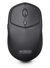 Urban Factory ONLEE Optische Bluetooth Muis, 1600 DPI, Zwart