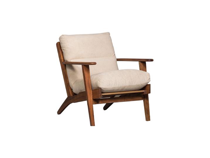 Massivholz Design Sessel „Houston“ Akazienholz De Eekhoorn