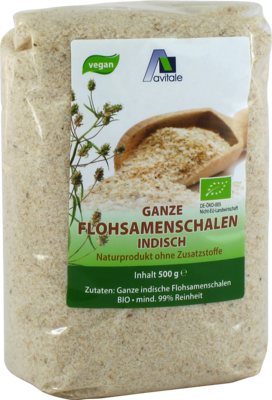 Avitale GmbH FLOHSAMENSCHALEN indisch Bio 500 g 12562128