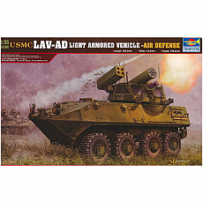 Trumpeter - USMC LAV-AD Light Armored Vehicle-Air Defense - 1:35 - 223 Teile 307621