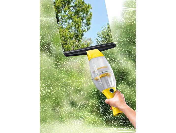 Fensterreiniger-Set mit automatischer Saugfunktion, Gelb
