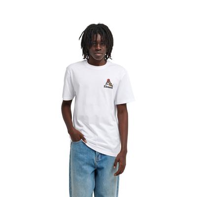 T-Shirt ELEMENT "Hands Full", Herren, Gr. XL, weiß (optic weiß), Obermaterial: 100% Baumwolle., Shirts T-Shirt