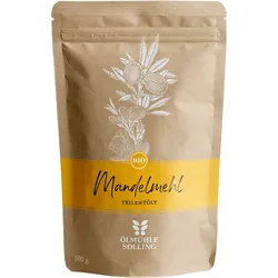 Bio Mandelmehl 500 g | teilentölt