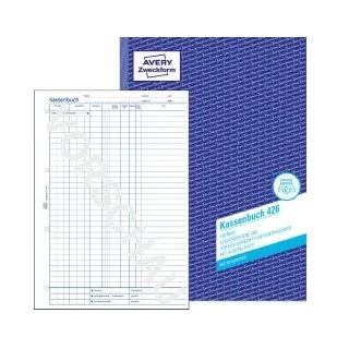 AVERY Zweckform Kassenbuch/EDV Formularbuch 426