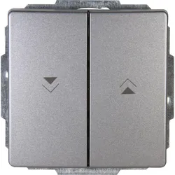 Kopp 601543081 VENEDIG - Jalousieschalter, Farbe: platin