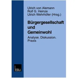Bürgergesellschaft und Gemeinwohl, Fachbücher von Ulrich von Alemann