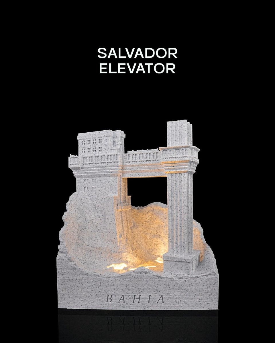 Salvador Elevator Architectuur Decoratiemodel Landmark Interieurdecoratie