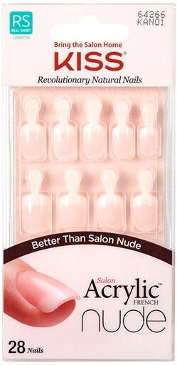 Kiss Salon Acrylic French Nude