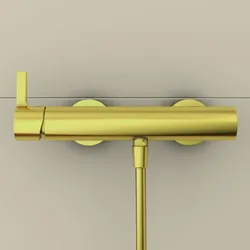 Ideal Standard Joy Brausearmatur BC785A2 Brushed Gold, Aufputz