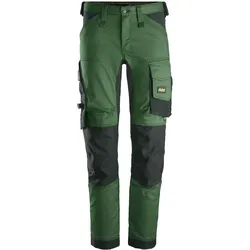 Bundhose "6341" AllroundWork - 124 (62 kurz) - waldgrün/schwarz