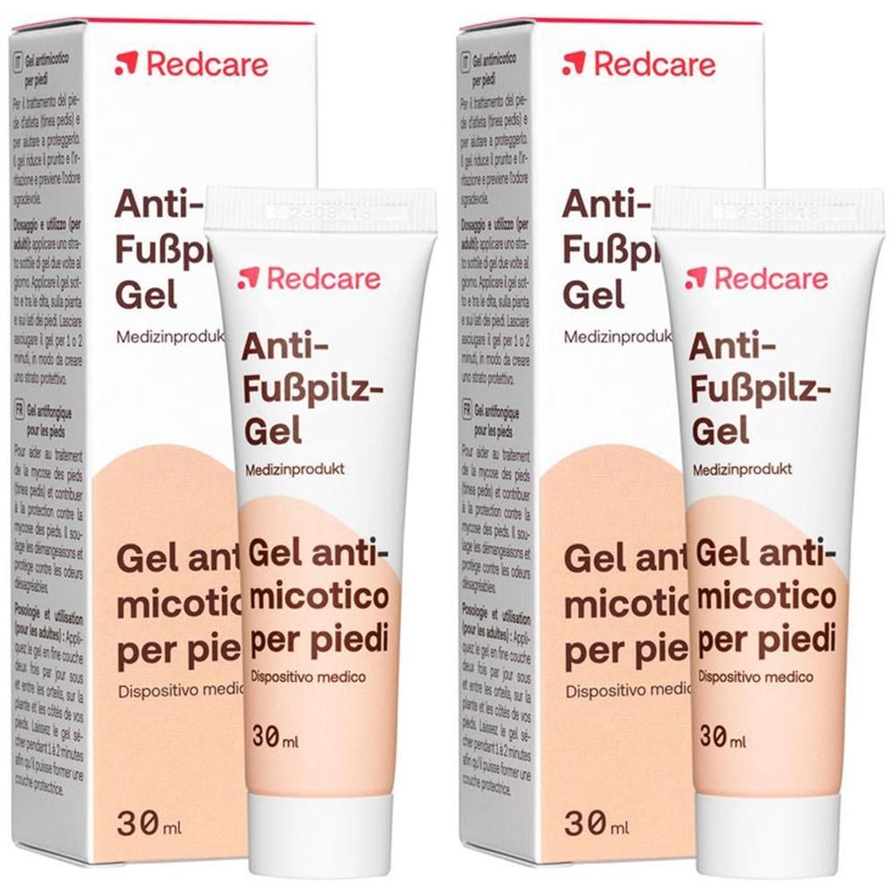 2x Anti-Fusspilz-Gel RedCare 2x30 ml Gel