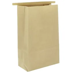 Greenuso MONOUSO - SOS-Kraft-Tüte mit Verschluss 15+7x23cm (1.000 Stück)