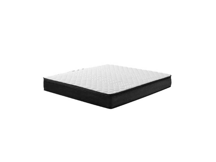 Taschenfederkernmatratze CLOUD FLEX 180x200cm weiß/dunkelgrau - Federkern, schmutzabweisend, riess-ambiente, 27 cm hoch, (Einzelartikel), Schaumstoff, gleichmäßiges Liegegefühl, nässeabweisend, Härtegrad H4
