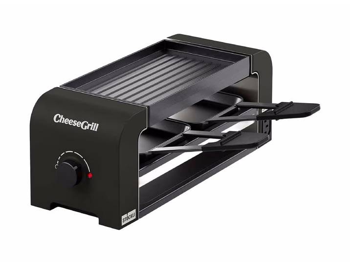 Stöckli CheeseGrill 2 Connect Black Raclettegerät – Tischgrill – schwarz