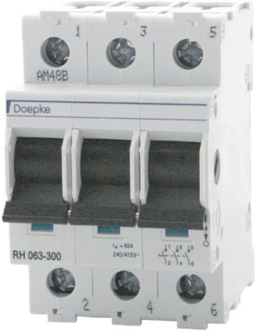 Doepke Interrupteur principal RH 063-300 (09981062)
