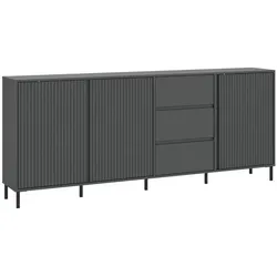 Wójcik Sideboard Avenale Dekor Grau Anthrazit